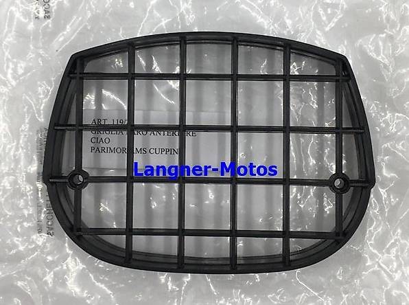 Lampengitter schwarz Scheinwerfer vorne Piaggio Ciao PX P PV
