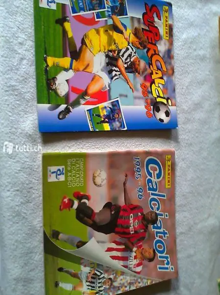 DUE ALBUM PANINI CALCIO ITALIANO NUOVI VUOTI