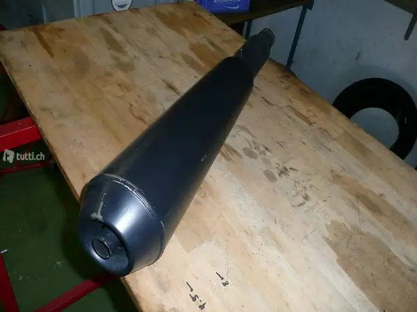  Moto Guzzi V9 Bopper Auspuff rechts