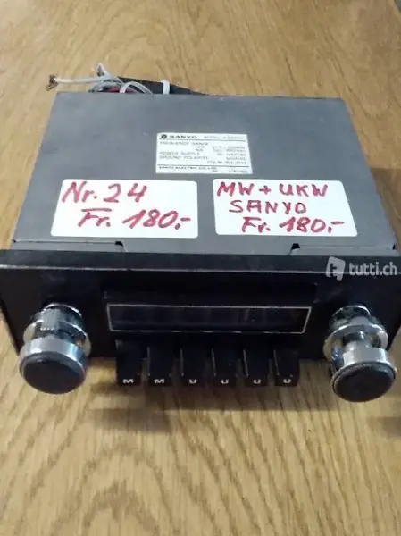 Autoradio SANYO AM + FM