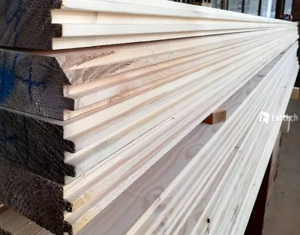  Bodenbretter Doppelnut+Kamm 45er, gehobelt